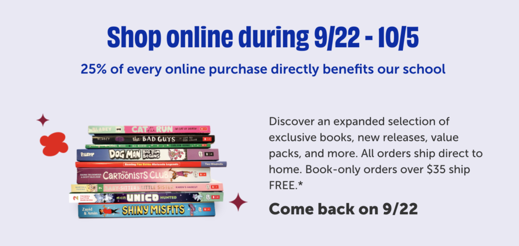 Book Fair flyer