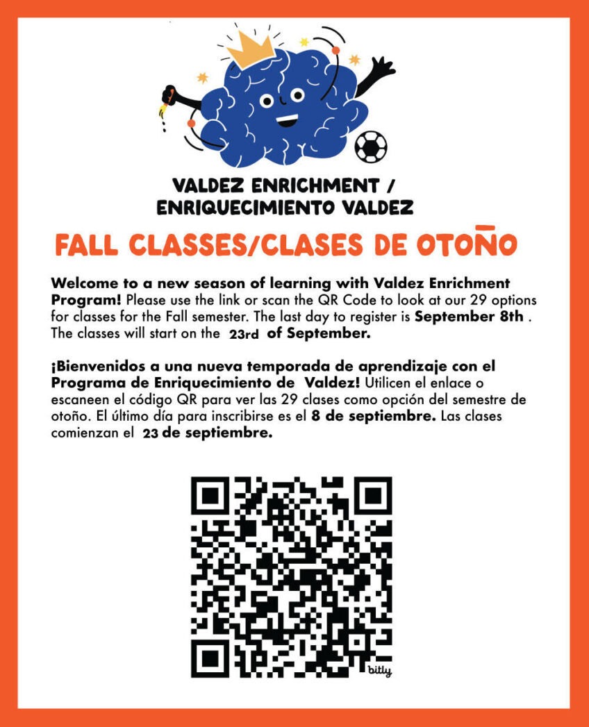 Enrichment flyer