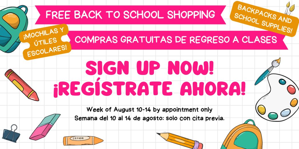 Free School Shopping flyer