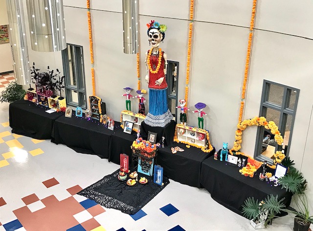 Valdez ofrenda for 2021 Dia de los Muertos